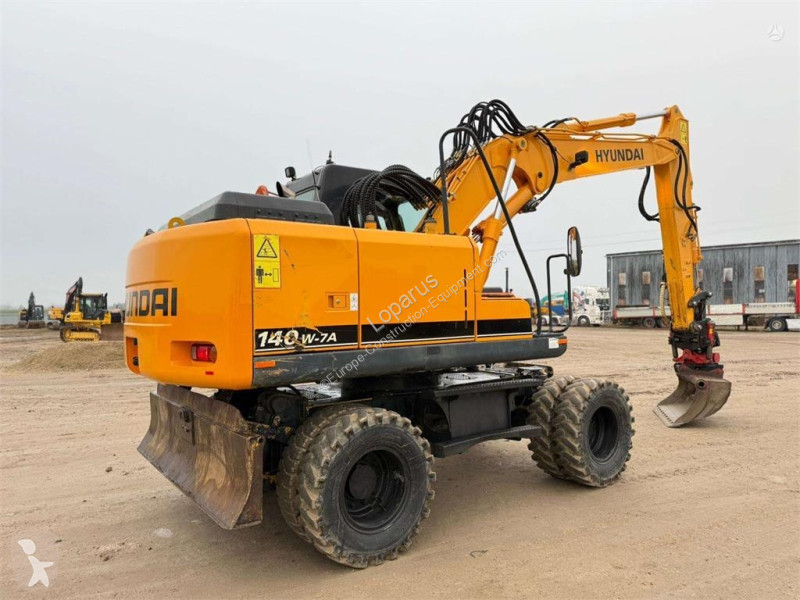 جرافة Hyundai Robex 140 W-7A ROTOTILT
