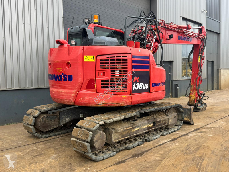 Skovl Komatsu PC138US - Tripple boom + blade