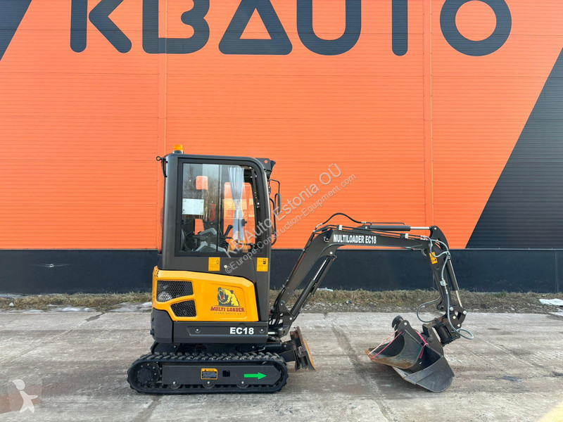Rýpadlo  EC18 2 BUCKETS / TILT