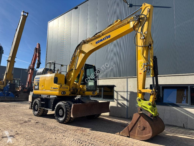 Rýpadlo Komatsu PW 160-11 - PW160 - - PW 180