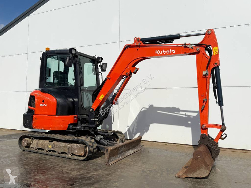 Skovl Kubota 4 - Hammer Lines / Quick Coupler