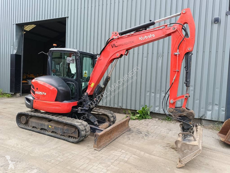 Skovl Kubota 0574 5,7 ton mini graver midi...