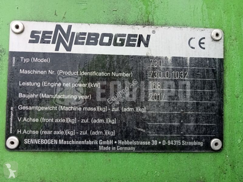 Rýpadlo Sennebogen 730E