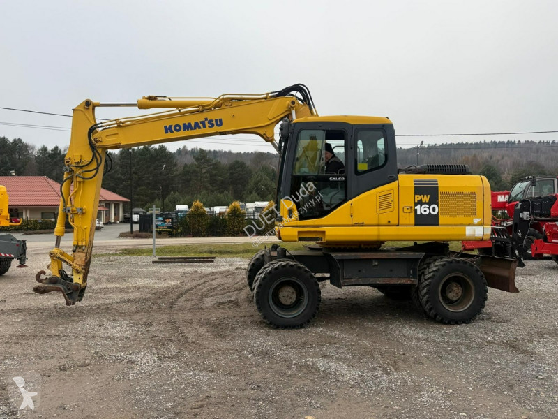 Excavator Komatsu PW160-7H Szybko Złącze...