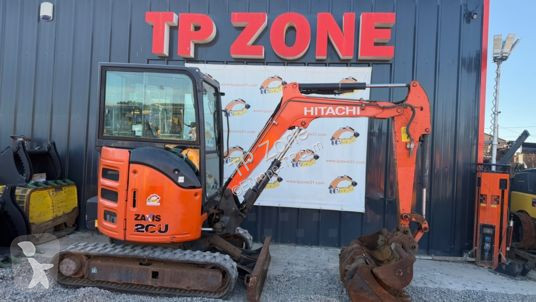 Rýpadlo Hitachi zx26u-5a cr cabine à 22 500 € ht