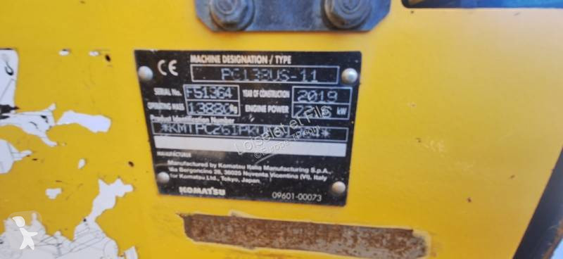 Rýpadlo Komatsu PC138US-11