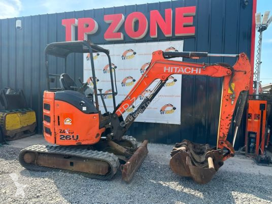 Rýpadlo Hitachi zx26u-5a cr à 19 900 € ht
