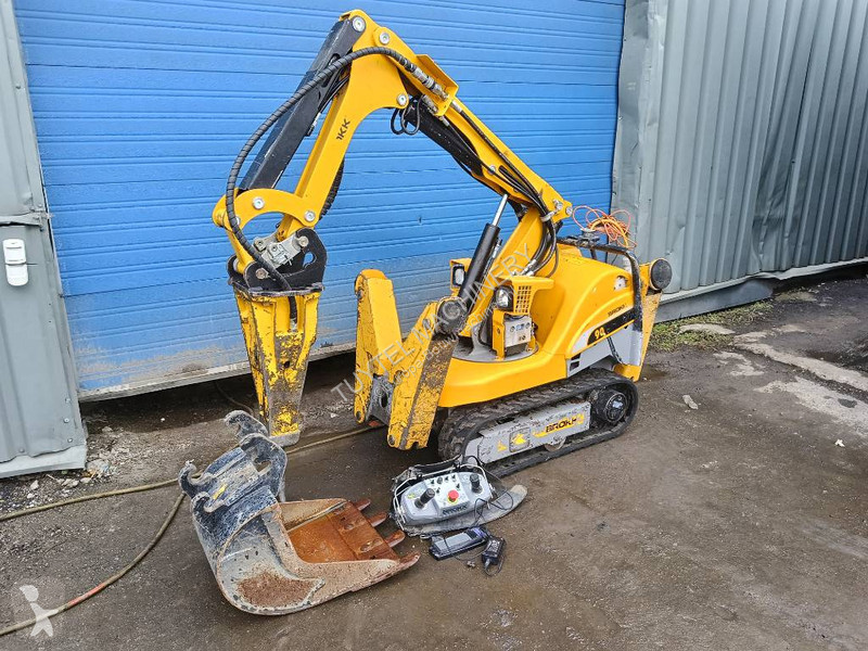 جرافة Brokk 90 husqvarna robot remote excavator...