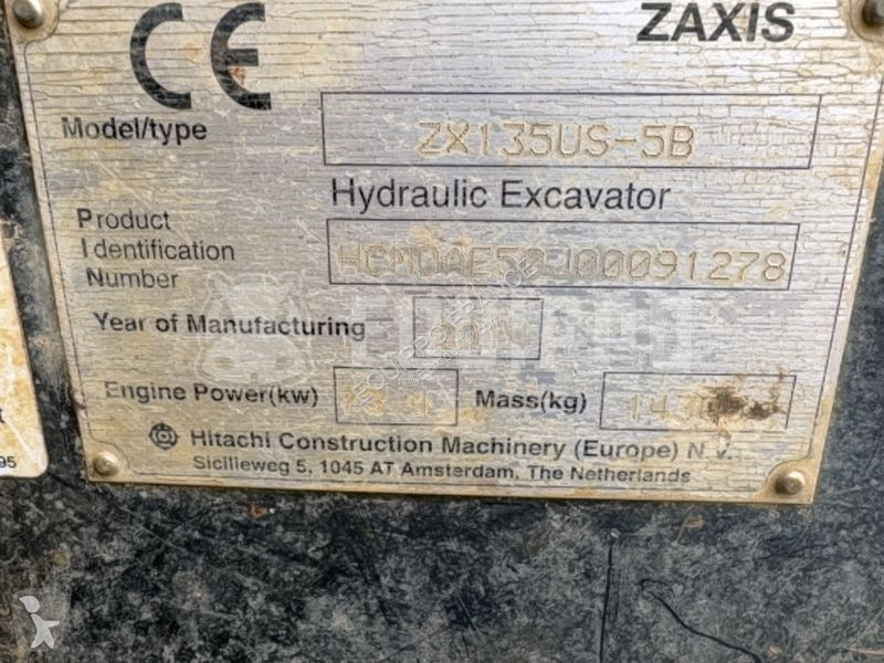 Rýpadlo Hitachi 5B