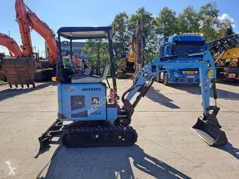 جرافة Sany SY19E Electric (3 Buckets)