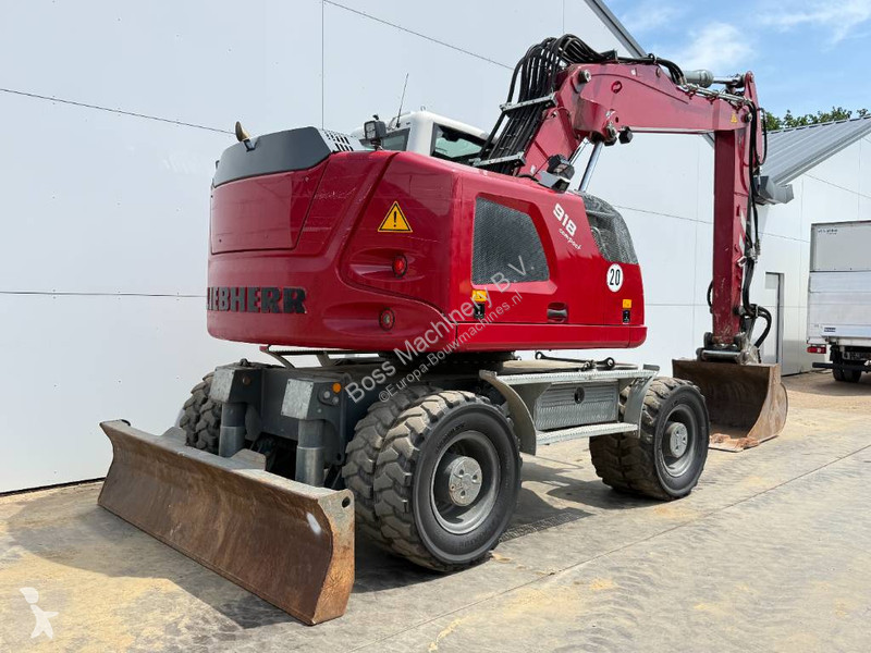 جرافة Liebherr A918  - Likufix / Triple Boom