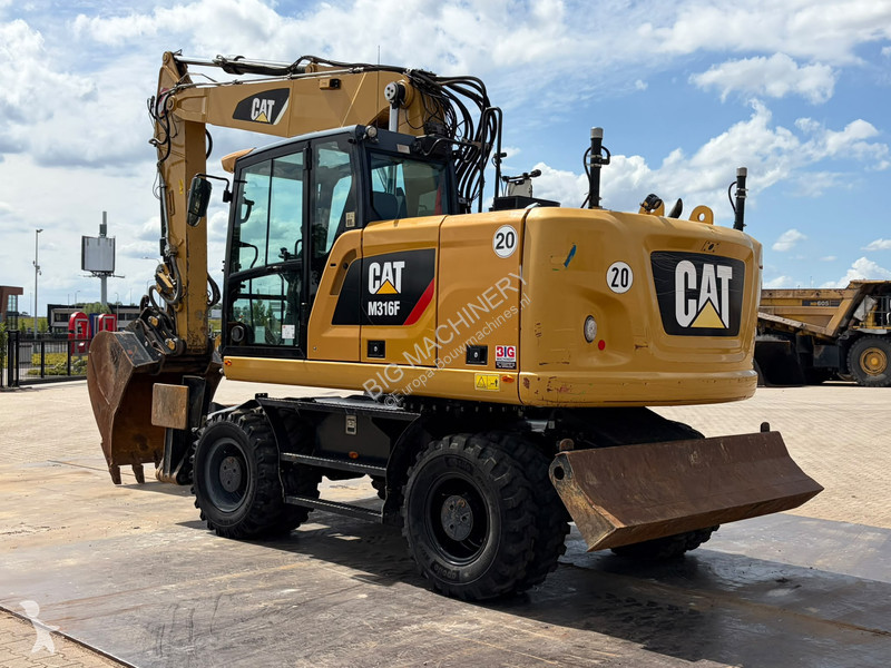 Skovl Caterpillar F Mobile excavator