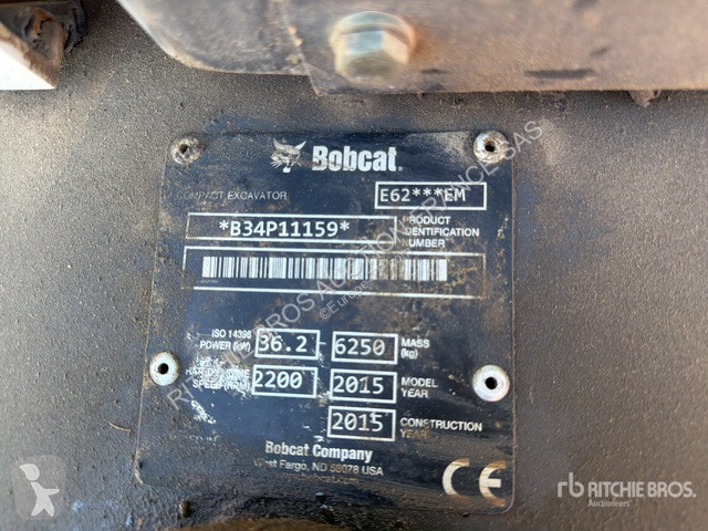 Excavator Bobcat  E62EM