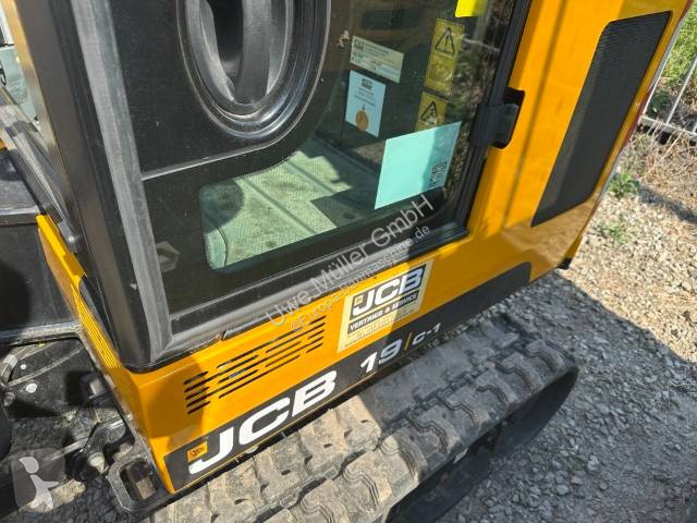 جرافة JCB 19 C-1 Minibagger neuwertig netto...