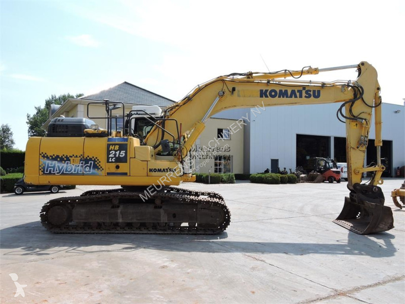 Rýpadlo Komatsu HB215 + GPS