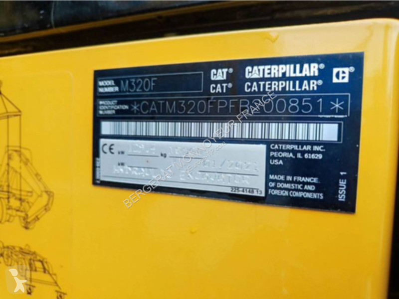 Rýpadlo Caterpillar M320F