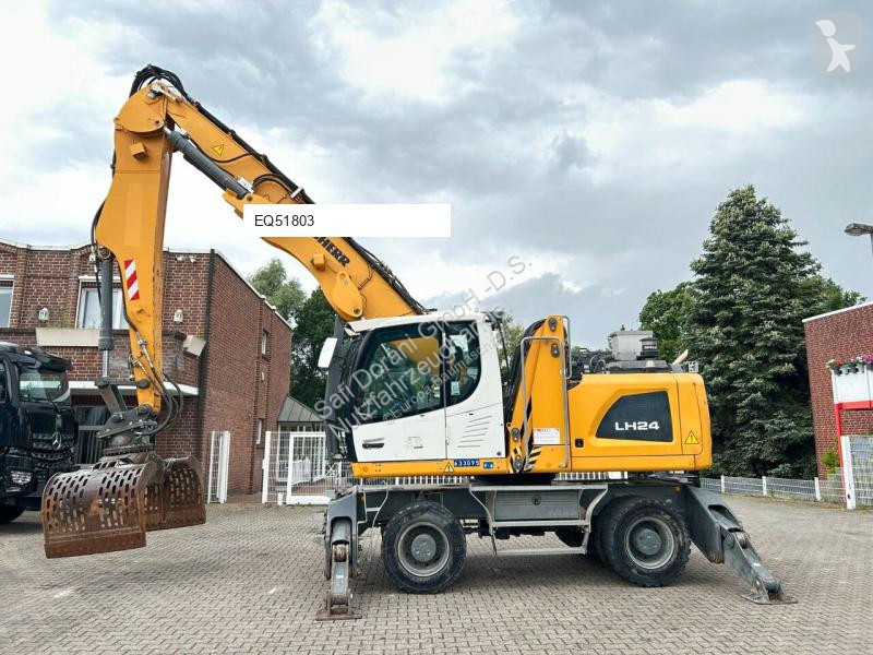 جرافة Liebherr LH 24 Litronic mit Abbruch- /...