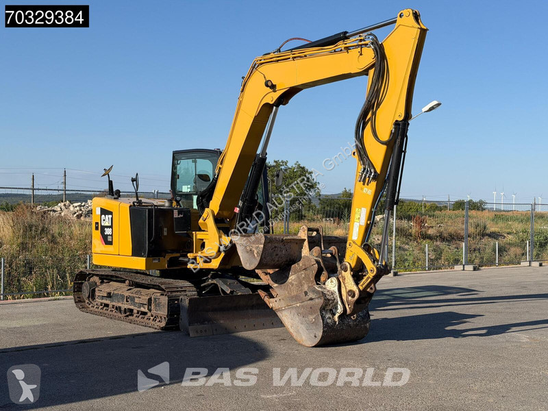 Экскаватор Caterpillar 308 CR A/C - 3 Buckets
