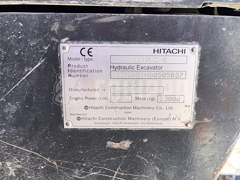Rýpadlo Hitachi 6