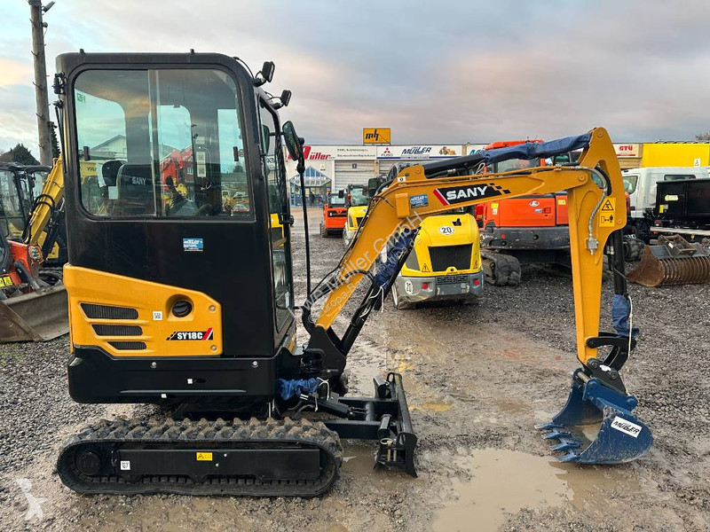 Skovl Sany SY 18 C Minibagger 19.900 EUR