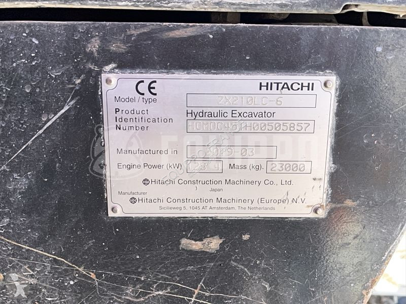 Rýpadlo Hitachi 6