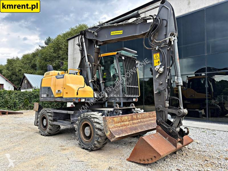 Excavator Volvo EW140D KOPARKA KOŁOWA 2015R |...