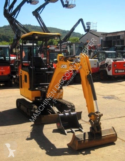 Excavator JCB 16C-1 T3 ** 2x Löffel **