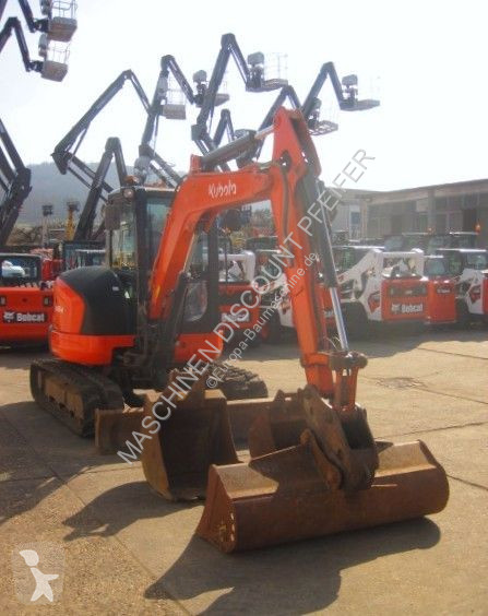 Lopatový nakládač Kubota U48-4 * 3x Löffel *