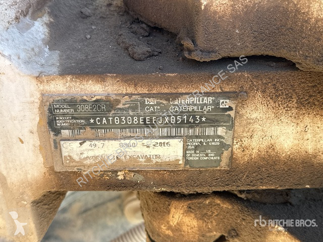 Escavadora Caterpillar 308E2