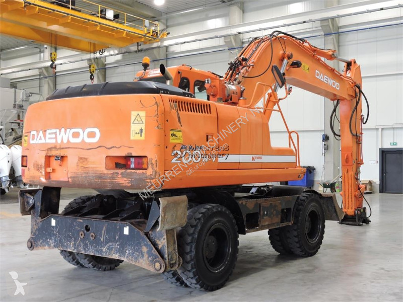 Graafmachine Daewoo S200W Belgium machine