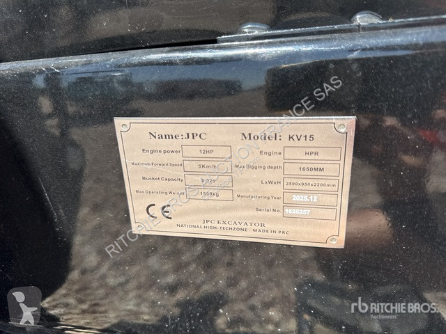 Екскаватор JPC  KV15