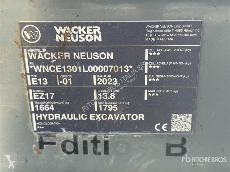 Екскаватор Wacker Neuson HS