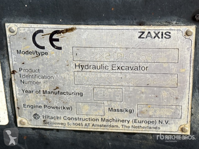 Kotrógép Hitachi 5B