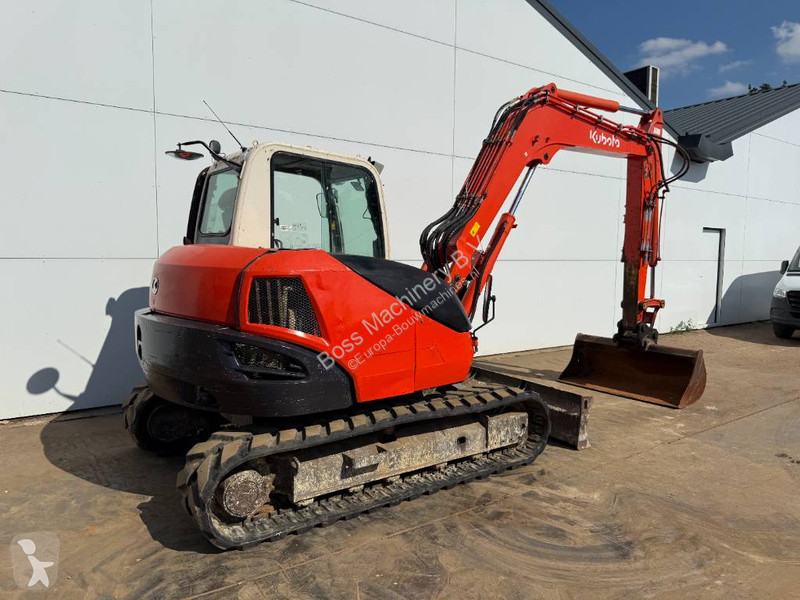 Graafmachine Kubota - Quick Coupler / Hammer Lines