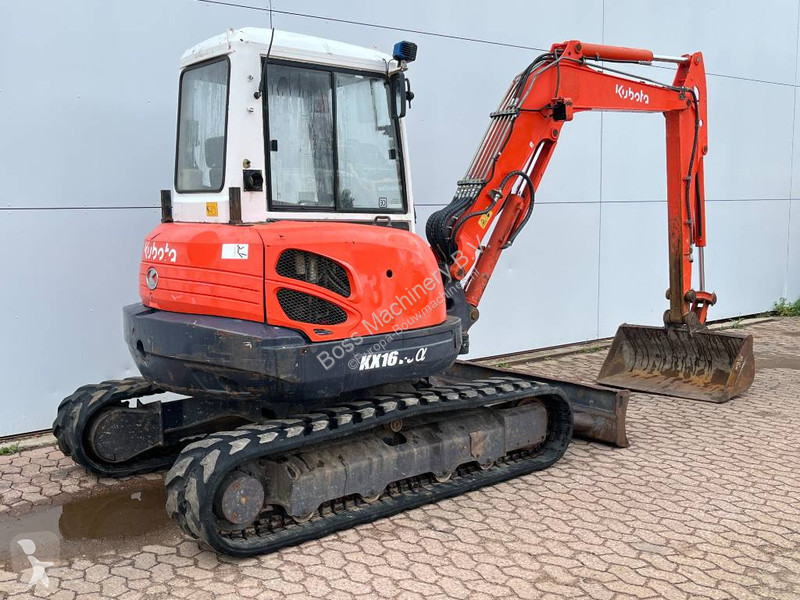 Graafmachine Kubota a - Blade / Hammer Lines