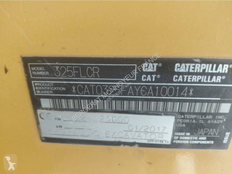 Escavadora Caterpillar 325F CR