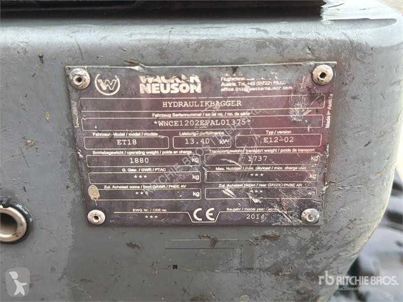 Экскаватор Neuson ET18 Mini Excavator