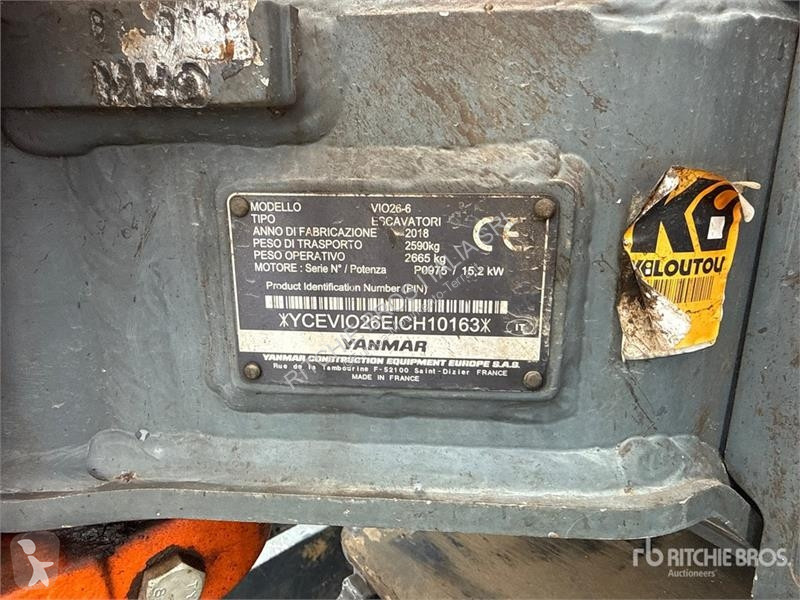 Экскаватор Yanmar ViO26 Mini Excavator