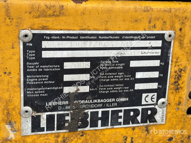 Экскаватор Liebherr  A904 C L
