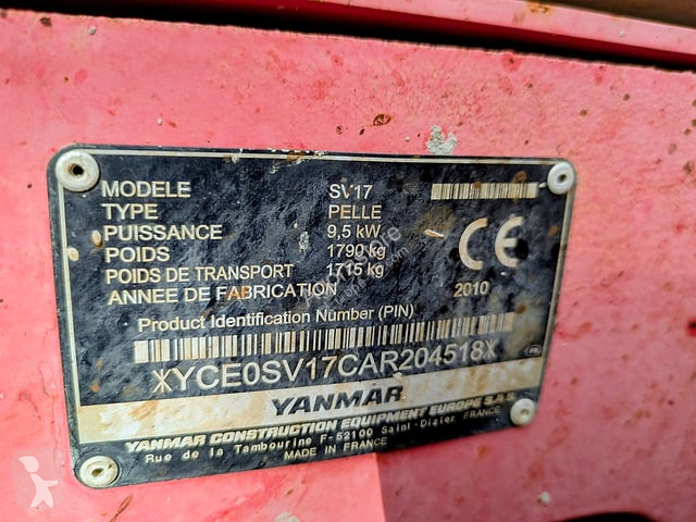 Escavadora Yanmar