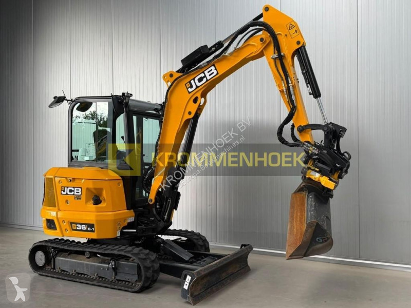 جرافة JCB 36C-1 Engcon Tilt Rotator