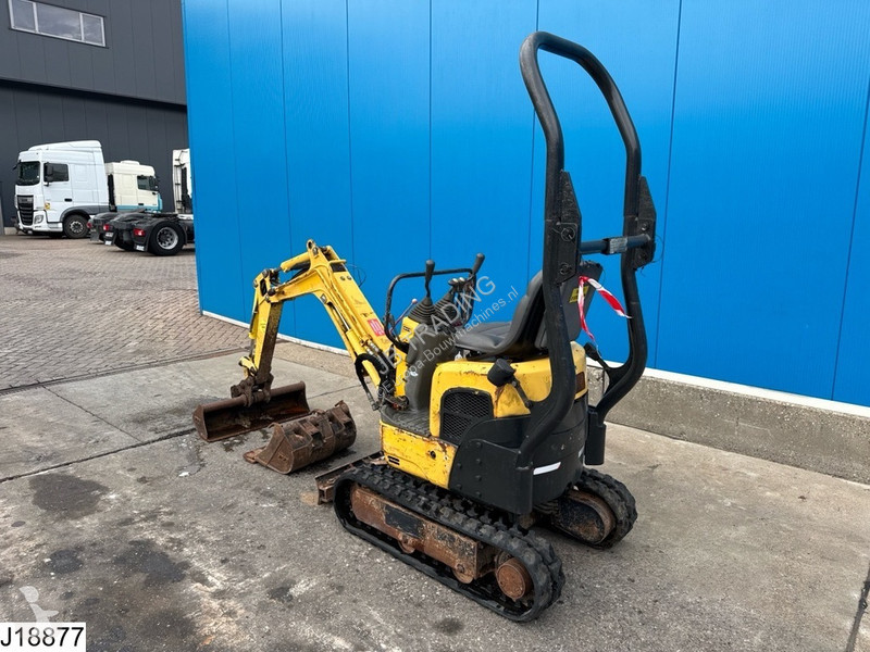 Skovel Yanmar 1A 3100 hr, 2014, 1035 kg, 7,7 kW
