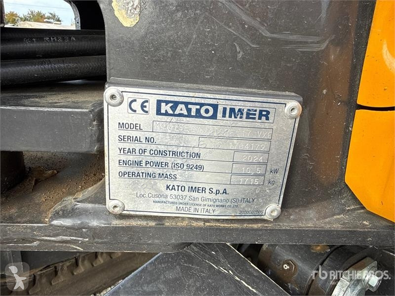 Skovel Kato Imer HD17 Mini Excavator