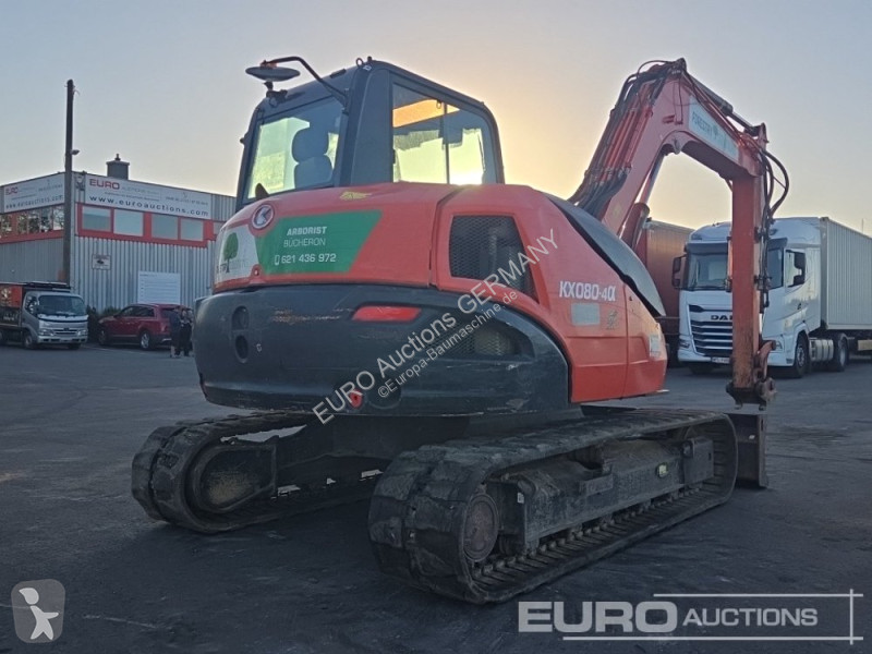Skovel Kubota KX080-4A