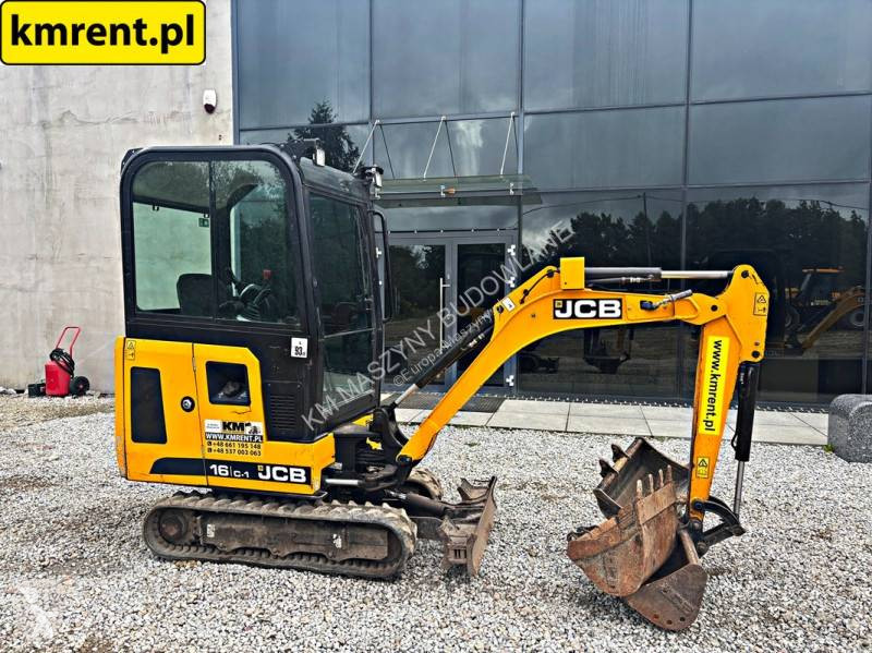 Skovel JCB 16 C-1 T3 MINI-KOPARKA 2022R MTH: 1274