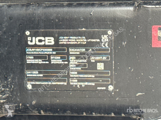 Excavadora JCB SV