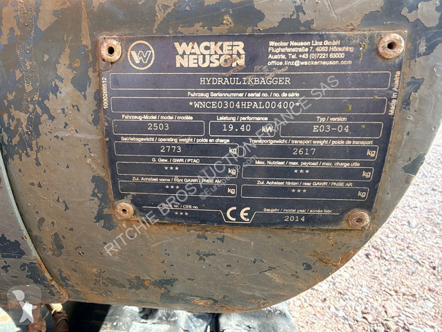 جرافة Wacker Neuson