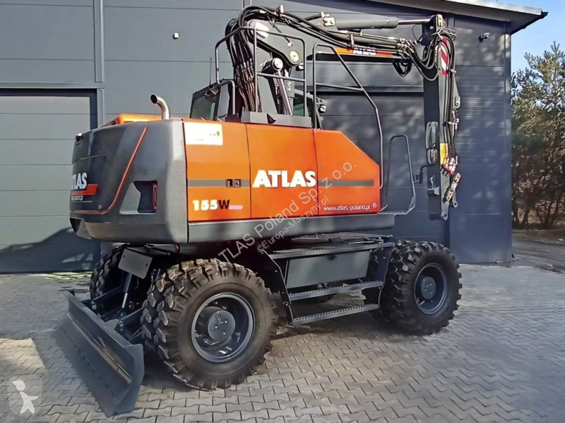 Pelle Atlas 155 W KOPARKA KOŁOWA WHEELED EXCAVATOR