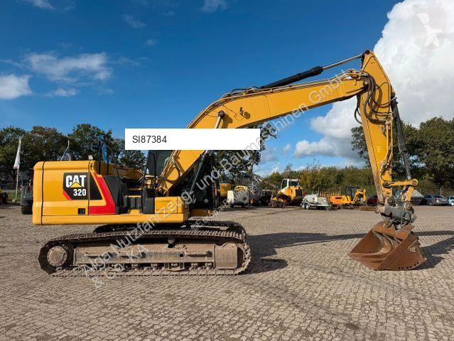 Pelle Caterpillar 320, Schnellwechsler,...