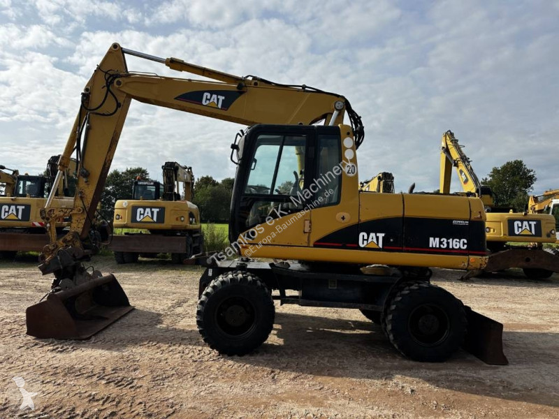 Pelle Caterpillar C full Hydr. Klima German...